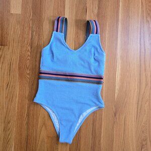 Cupshe Blue One Piece Bathing Suit NWT